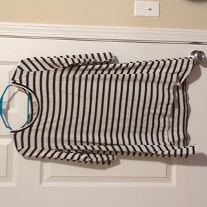 Black & white striped shirt